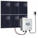 Solaranlage mit Wechselrichter ca1578kWh p.a.Wifi,Stecker 220