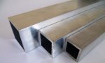Vierkantrohr Aluminium 50x30x3 mm(LxBxStä)L:2,5mtr 3mm Stärke